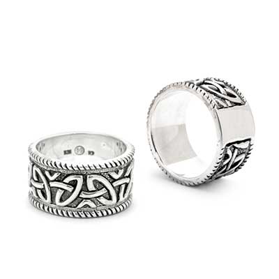 Gold & Silver bracelet, scale dragon chain round 6mm, spring lock with 18K gold hammer motif and white topaz pave stones