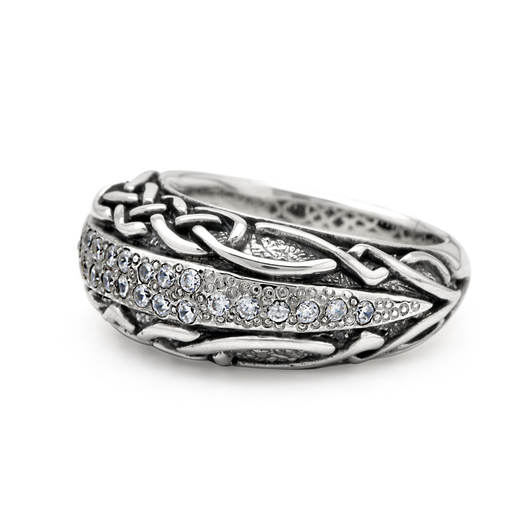 Wholesale Silver Ring - SR816-4Cz
