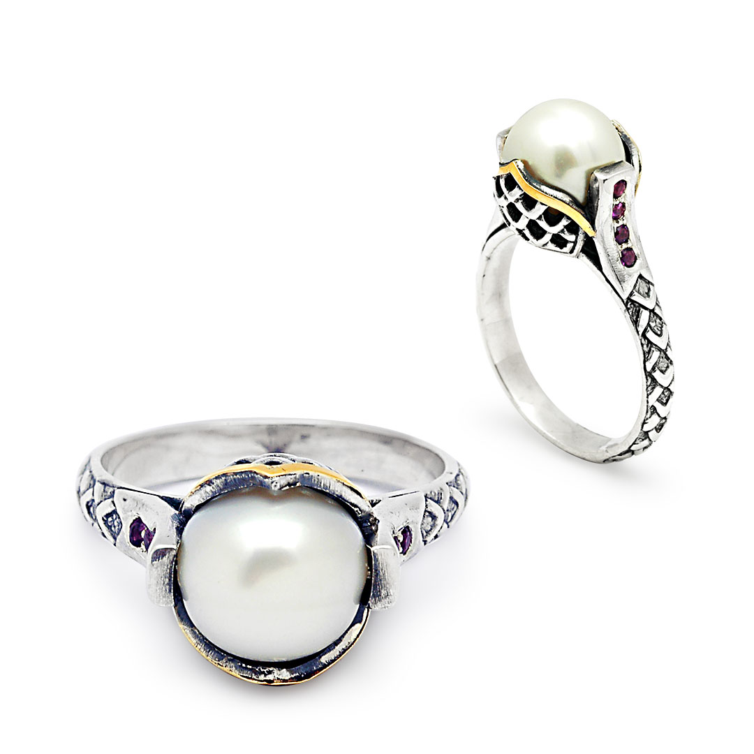 Wholesale Silver Ring - SRG084PlAm