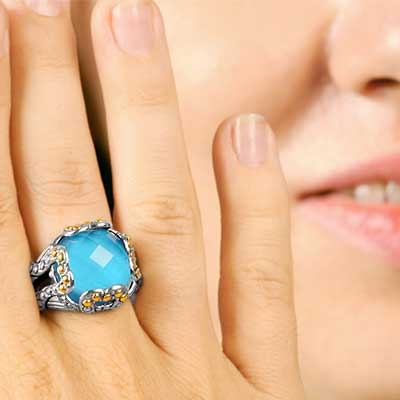 Jewelry Silver Wholesale - SB182A-35-Bt