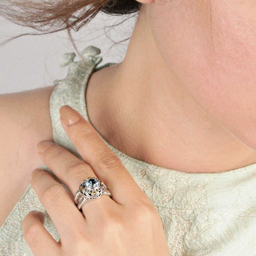 Wholesale Silver Ring - SRG167Bq