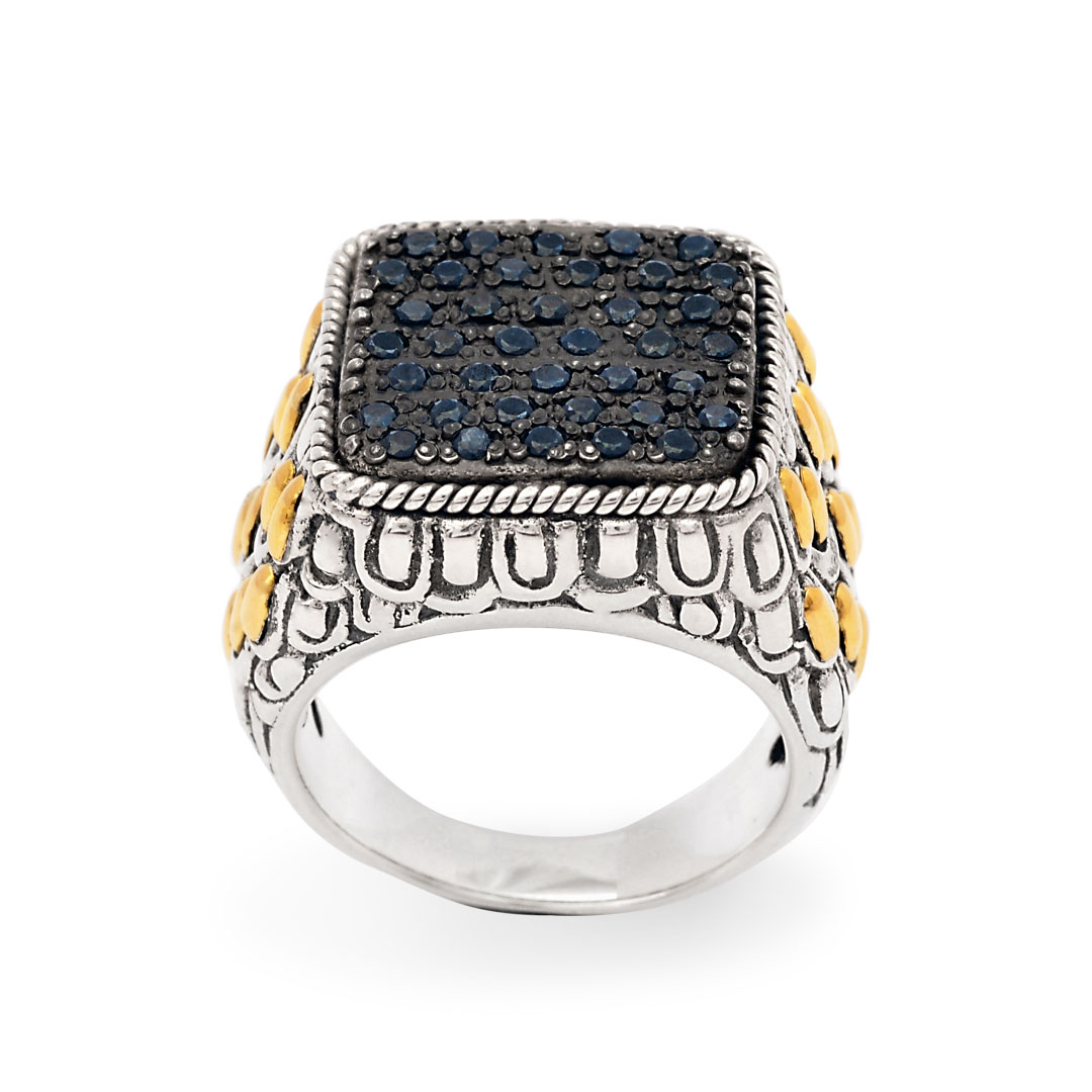 Wholesale Silver Ring - SRG193-1-BS