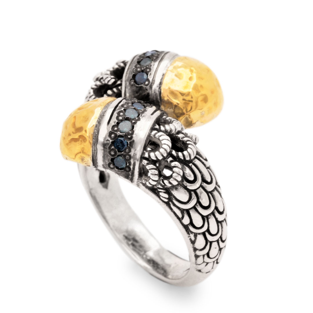 Wholesale Silver Ring - SRG193-4-BD