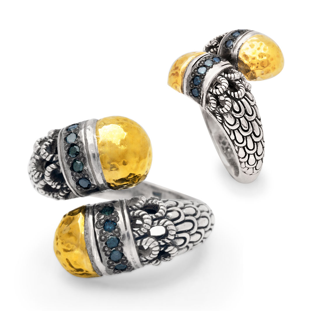 Wholesale Silver Ring - SRG193-4-BD