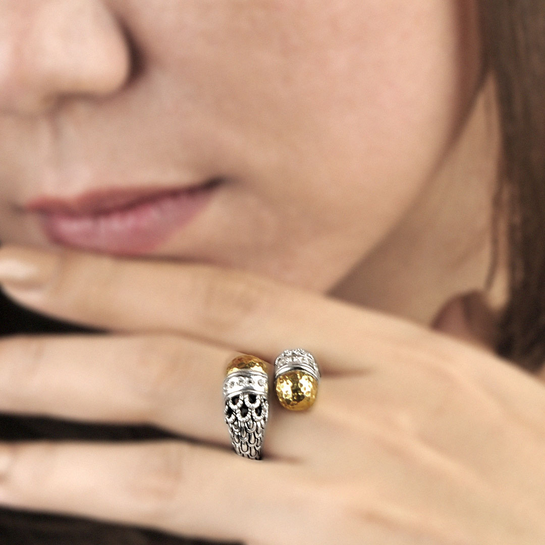 Wholesale Silver Ring - SRG193-4Cz