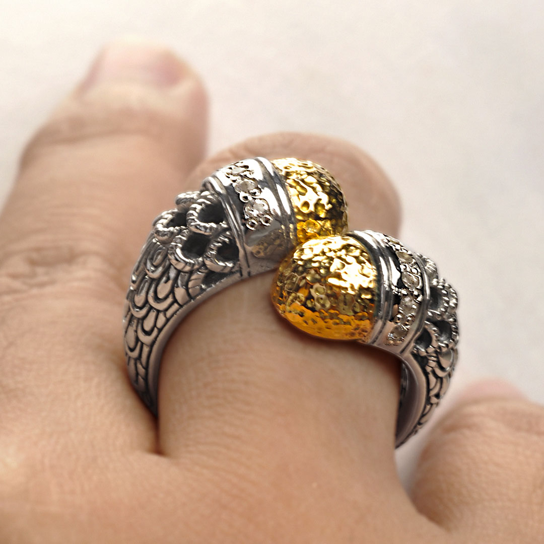 Wholesale Silver Ring - SRG193-4Cz