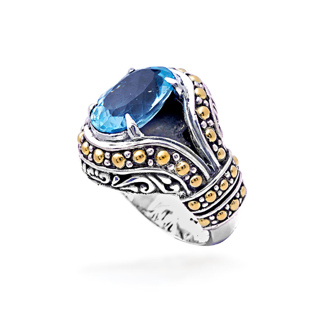 Wholesale Silver Ring - SRG216Bq