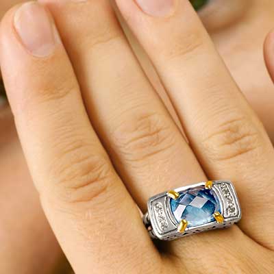 Jewelry Silver Wholesale - SB182A-35-Bt