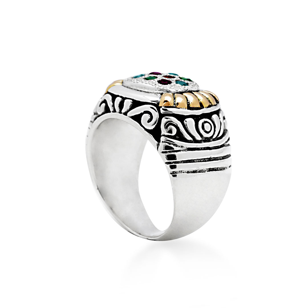 Wholesale Silver Ring - SRG273-1Mix