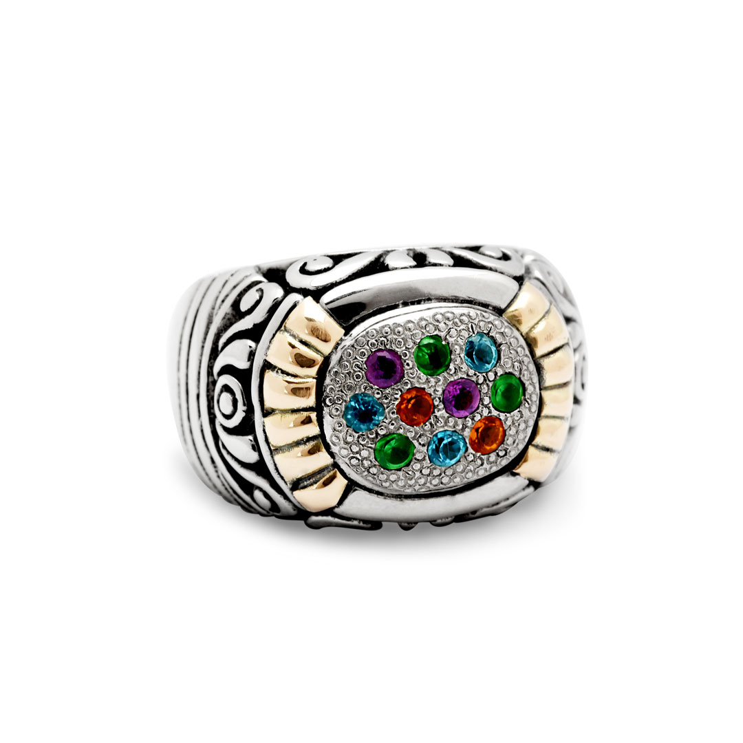 Wholesale Silver Ring - SRG273-1Mix
