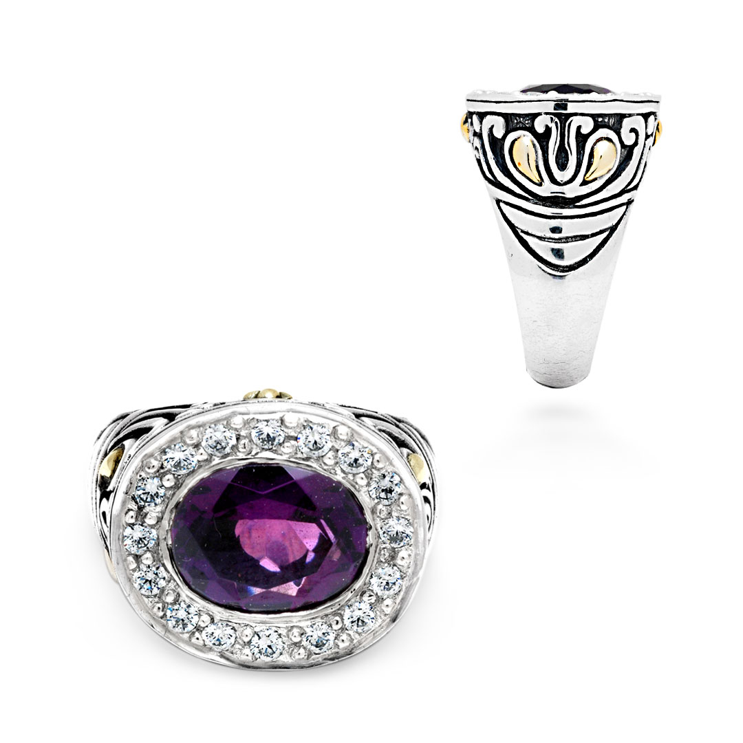 Wholesale Silver Ring - SRG285AmqCz