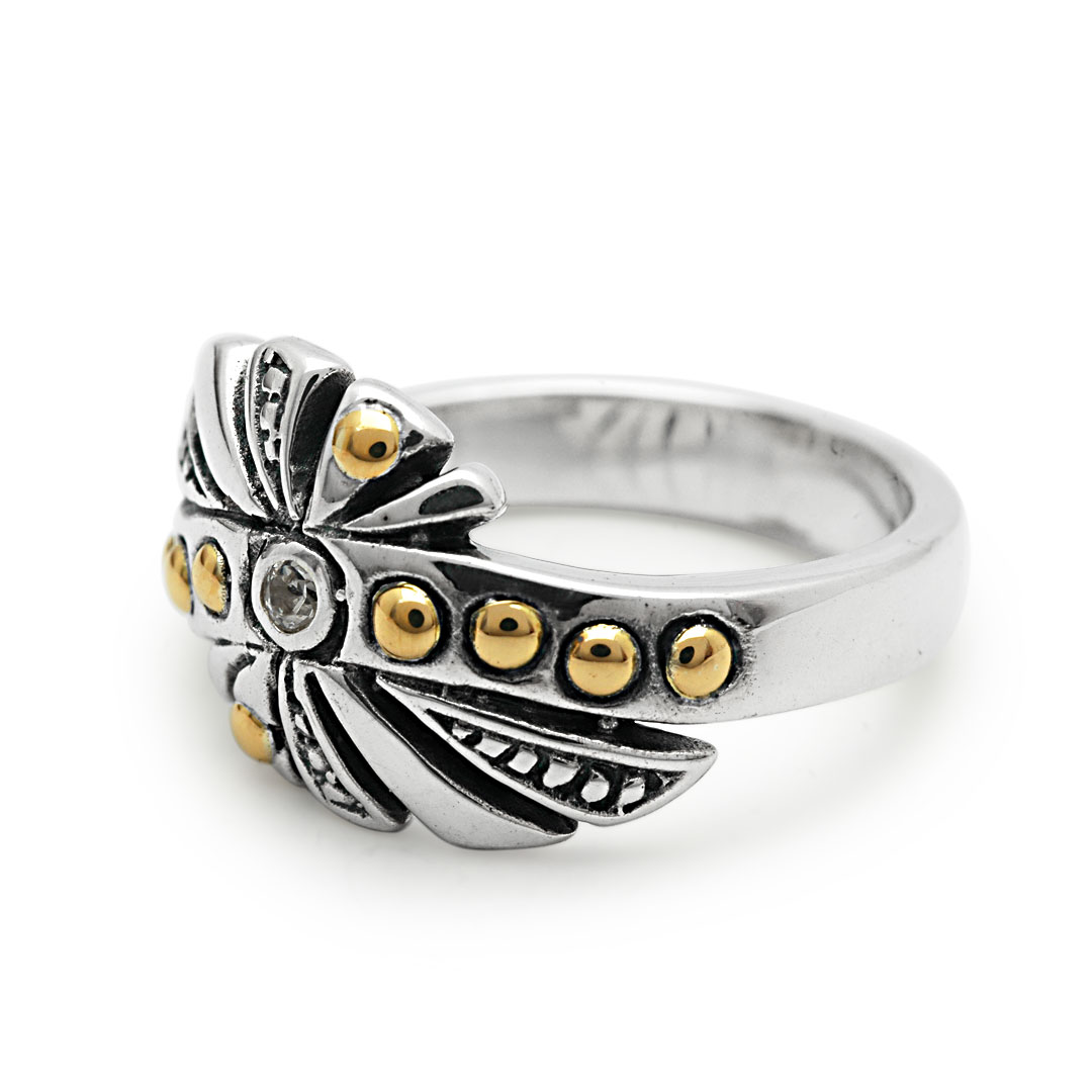 Wholesale Silver Ring - SRG324-3Cz