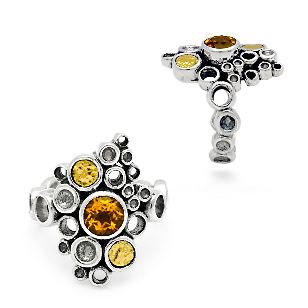 Wholesale Silver Ring - SRG338-3Ct