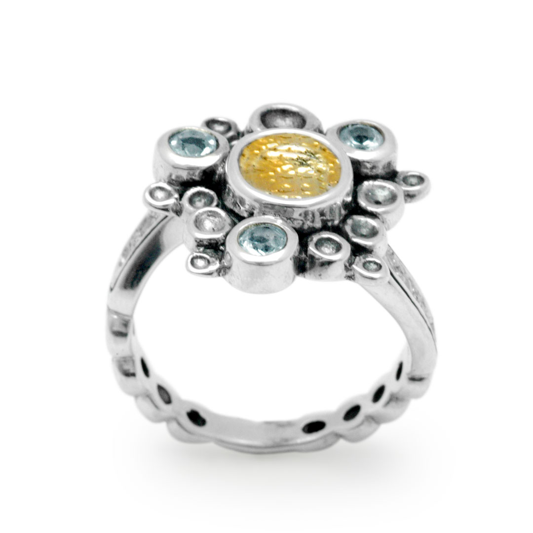Wholesale Silver Ring - SRG338-5Bt