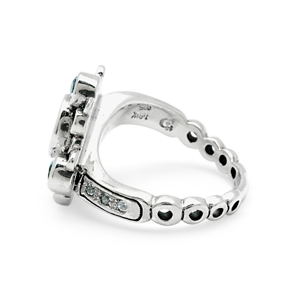 Wholesale Silver Ring - SRG338-5Bt