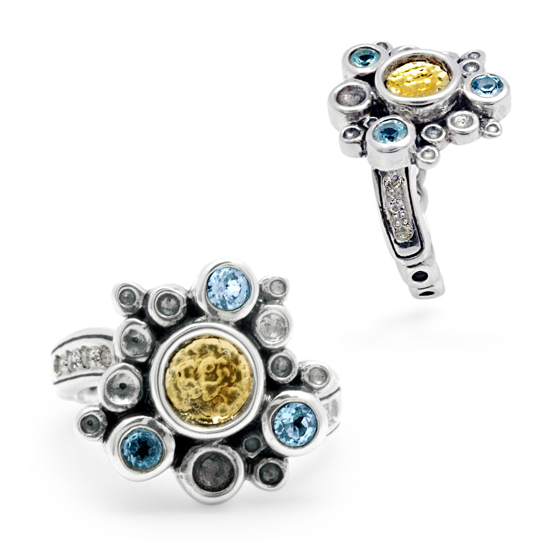 Wholesale Silver Ring - SRG338-5Bt