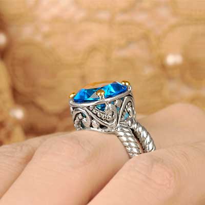 Jewelry Silver Wholesale - SB182A-35-Bt