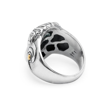 Wholesale Silver Ring - SRG421-13PeBt