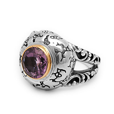 Wholesale Silver Ring - SRG425-2Am