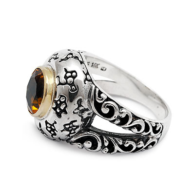 Wholesale Silver Ring - SRG425-2Ct
