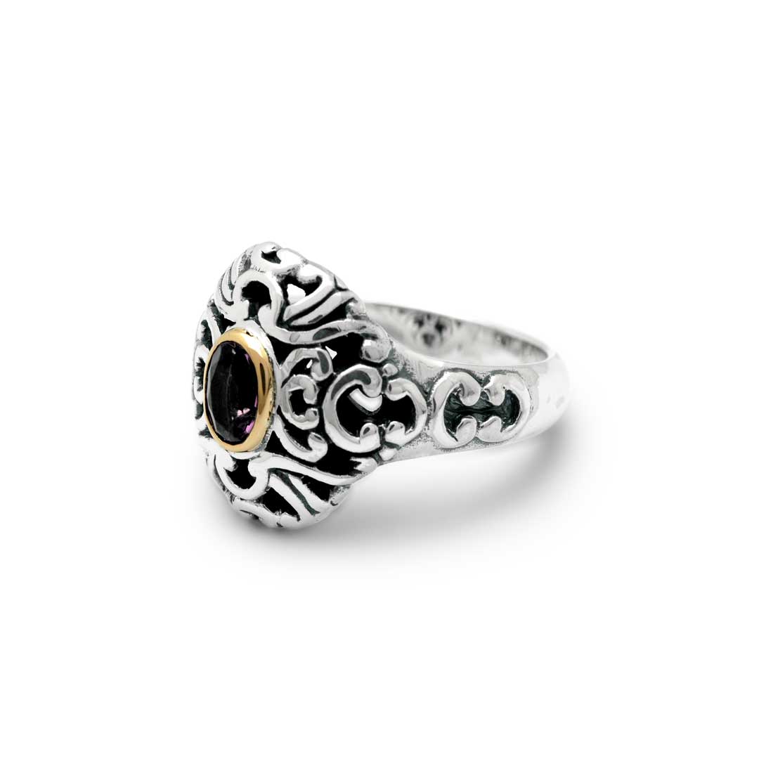 Wholesale Silver Ring - SRG438-1Am