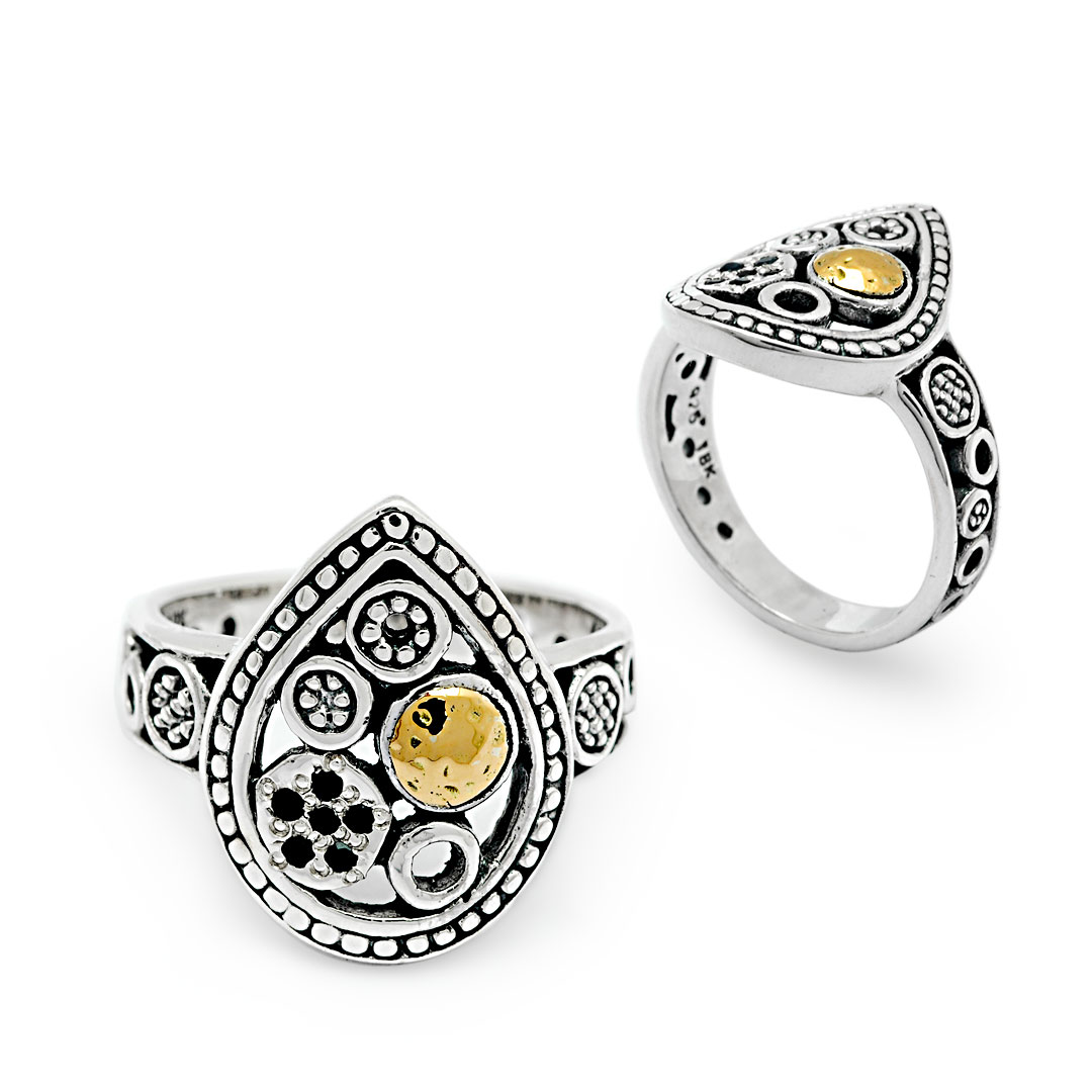 Wholesale Silver Ring - SRG440Bs