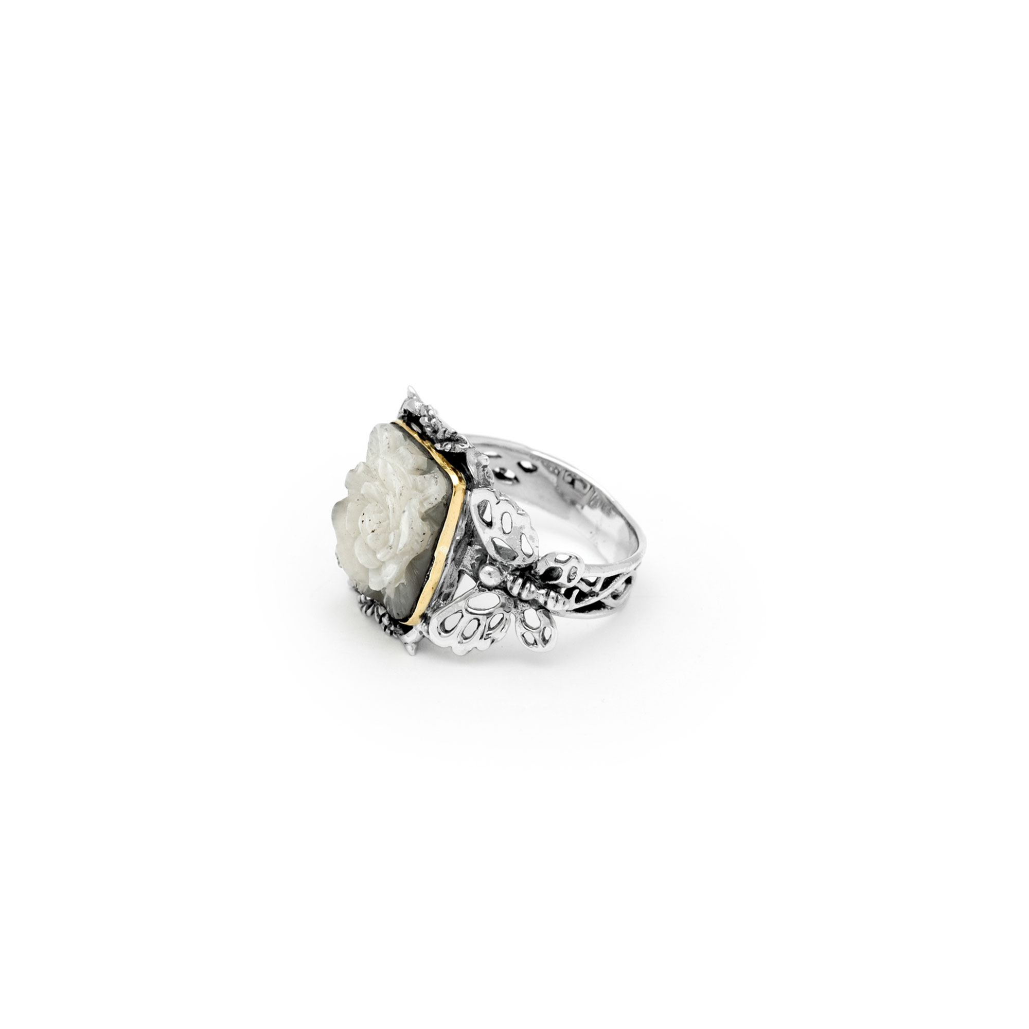 Wholesale Silver Ring - SRG600-9Mop