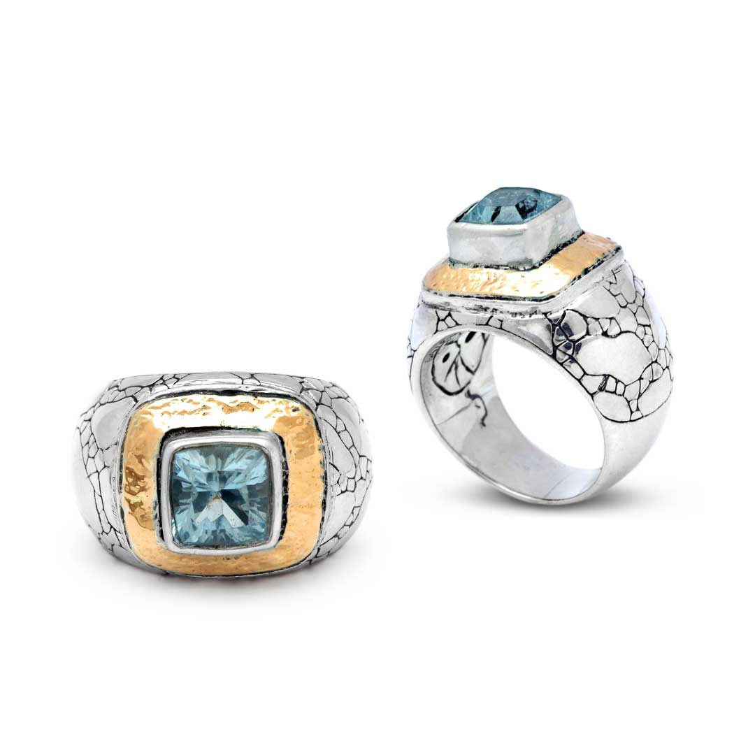 Wholesale Silver Ring - SRG620-1Bt