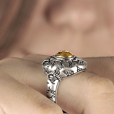 Wholesale Silver Ring - SRG662-10