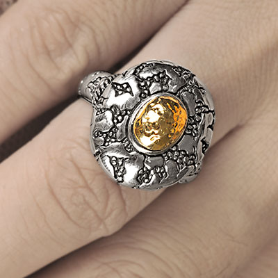 Wholesale Silver Ring - SRG662-10