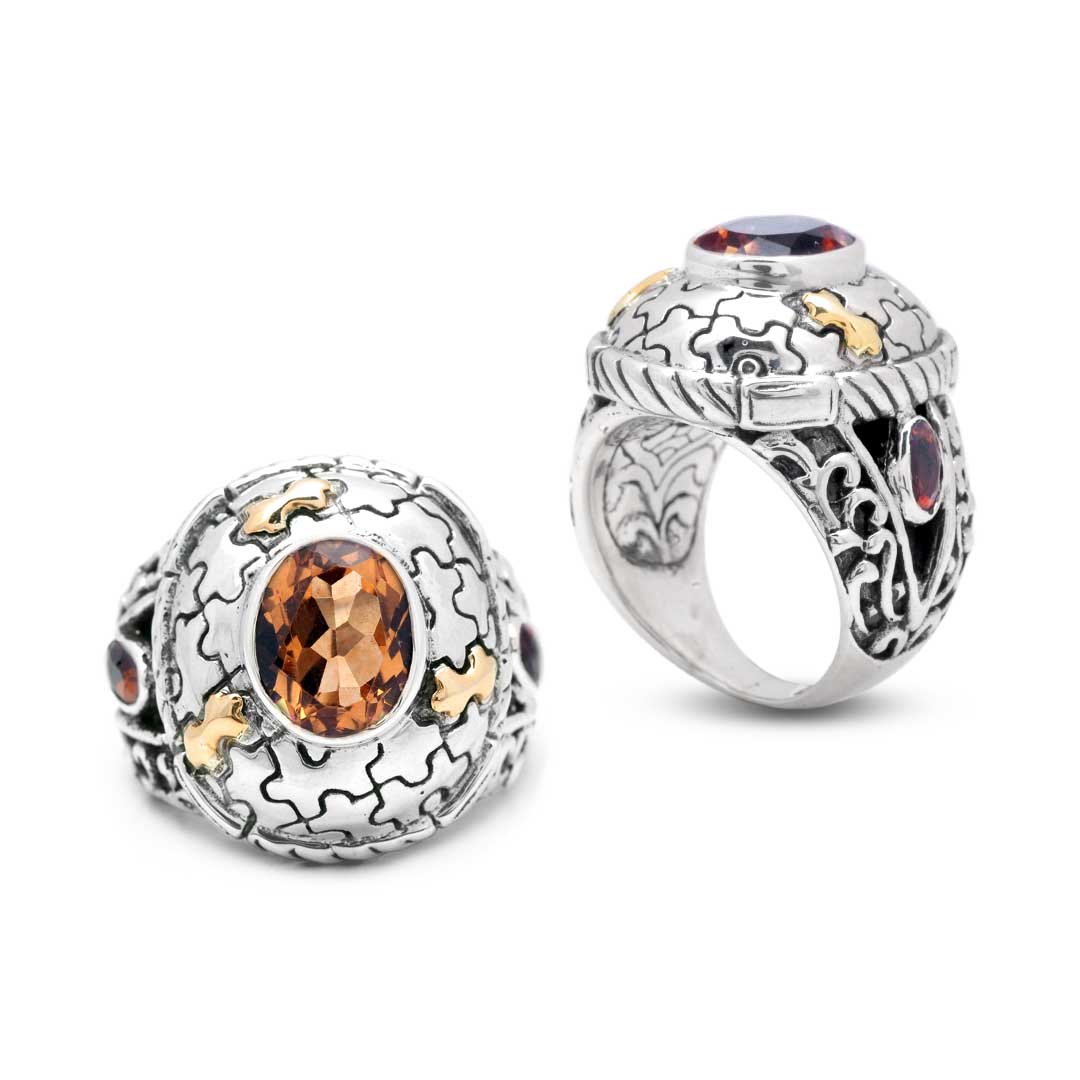 Wholesale Silver Ring - SRG686Ct