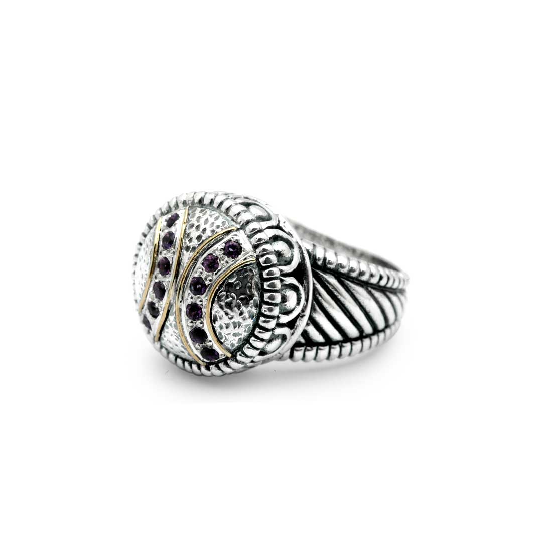 Wholesale Silver Ring - SRG826-1Am