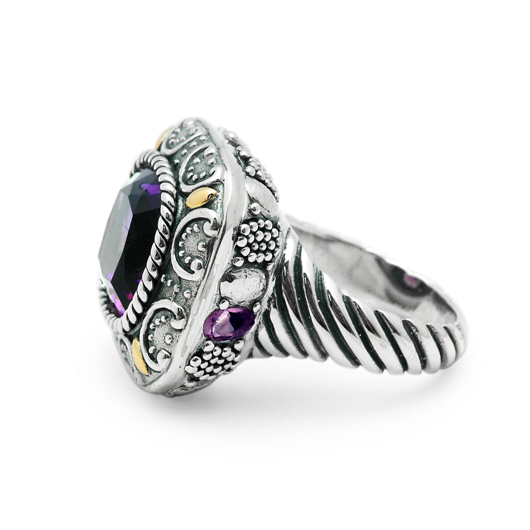 Wholesale Silver Ring - SRG828-1Amq