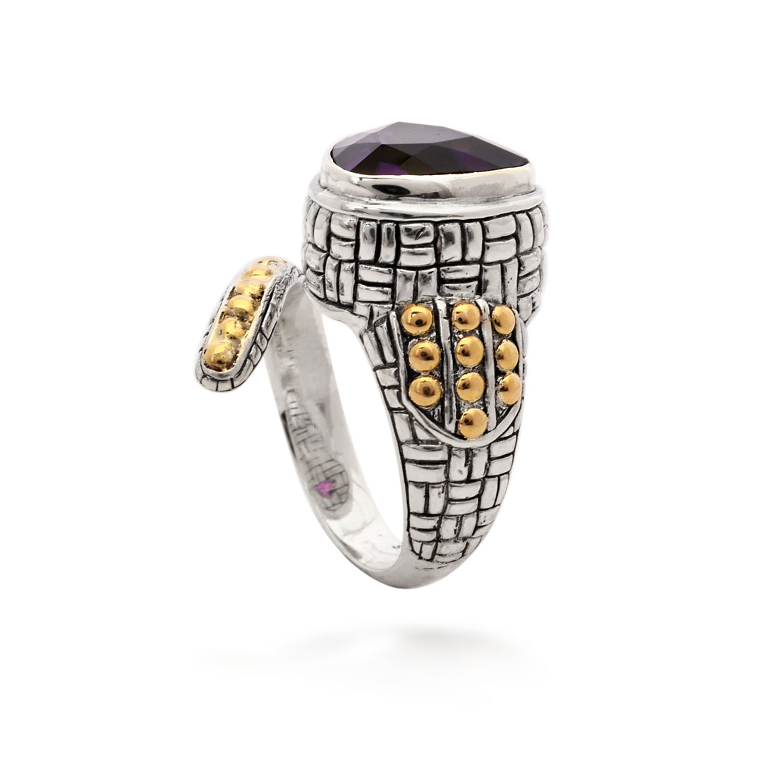 Wholesale Silver Ring - SRG829-1Amq